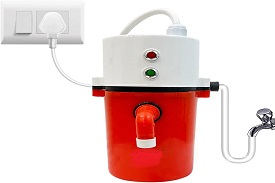 Mini domestic water heater for use with piped natural gas (PNG)s